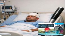 سائق شاحنة يرقد في جراحة الدماغ بعد تعرضه للضرب بعصا البيسبول على الطريق