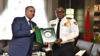 حموشي يستقبل المفتش العام للشرطة بجمهورية ليبيريا