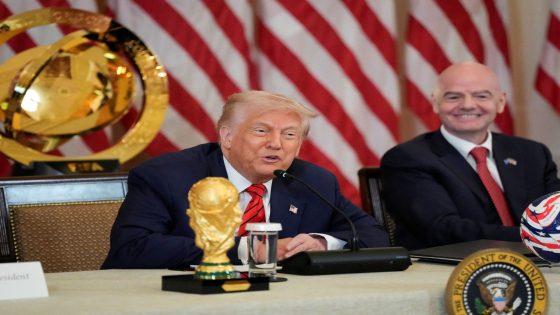إنفانتينو: ترامب يرحب بمشاركة منتخب إيران فى كأس العالم 2026