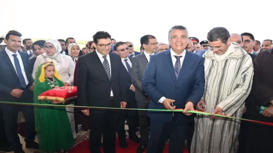 وزير العدل يشرف على تدشين المقر الجديد للمحكمة الابتدائية بمدينة الحاجب