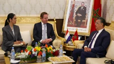 وهبي ونظيره الهولندي يبحثان سبل تعزيز التعاون الأمني والعدلي