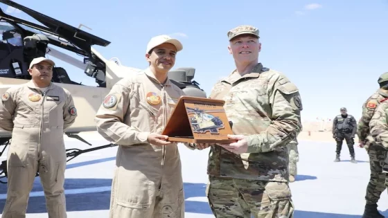حفل تسلم مروحيات “أباتشي AH-64E”