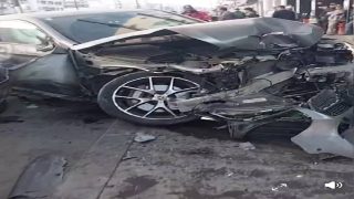 الدار البيضاء: سيارة مسرعة تفلت من السيطرة وتدمر واجهات المحلات بشارع محمد السادس
