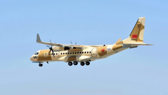 المغرب يعزز قدراته الجوية بتسلم دفعة جديدة من طائرات “كاسا C295W” المتطورة