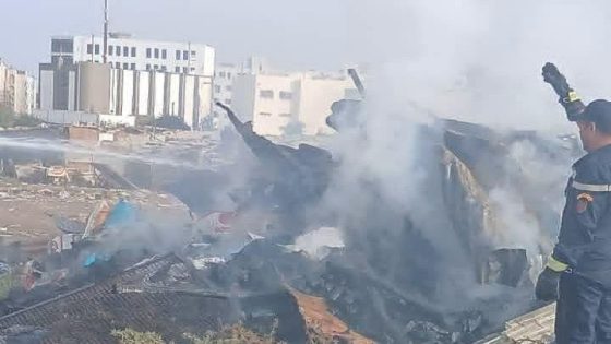 حريق سوق تابريكت يعيد المطالبة بسوق نموذجي يحمي التجار وساكنة سلا