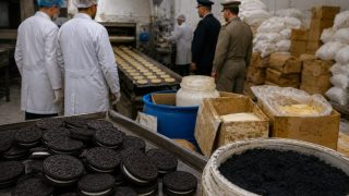 ضبط مصنع سري بمصر يستبدل الكاكاو بالفحم في صناعة البسكويت ويحجز منتجات فاسدة