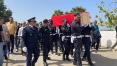 نقل جثمان شهيد الواجب حمزة الزعام إلى مسقط رأسه بالقصر الكبير