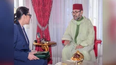 صاحب الجلالة الملك محمد السادس يستقبل فاطمة الزهراء المنصوري رئيسة الحكومة المكلفة بتشكيل الحكومة الجديدة