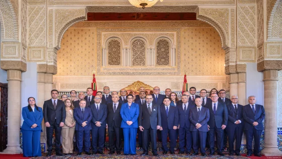 جلالة الملك يترأس مراسيم تعيين أعضاء الحكومة الجديدة